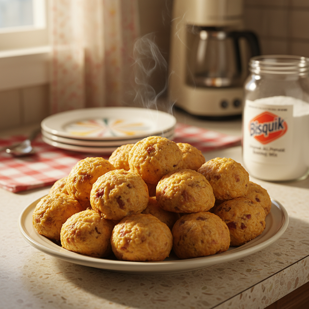 Bisquick Sausage Cheese Balls