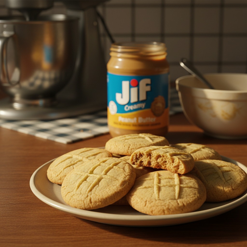 Old-Fashioned Peanut Butter Cookies