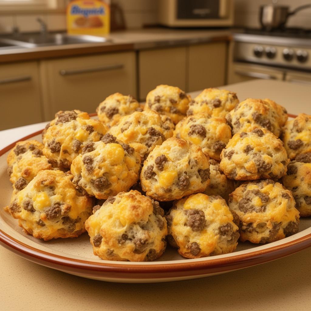 Bisquick Sausage Balls